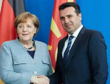 Μέρκελ: «Η Γερμανία στηρίζει τη συμφωνία των Πρεσπών μεταξύ της “Μακεδονίας” και της Ελλάδας»!